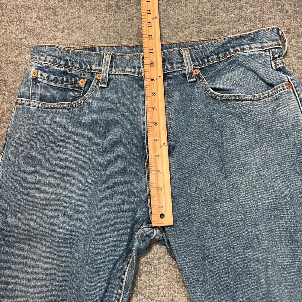 Levi's 502 Regular Fit Straight Leg Jeans Mens Blue Denim 33x30 34x29*‎ - Picture 7 of 12